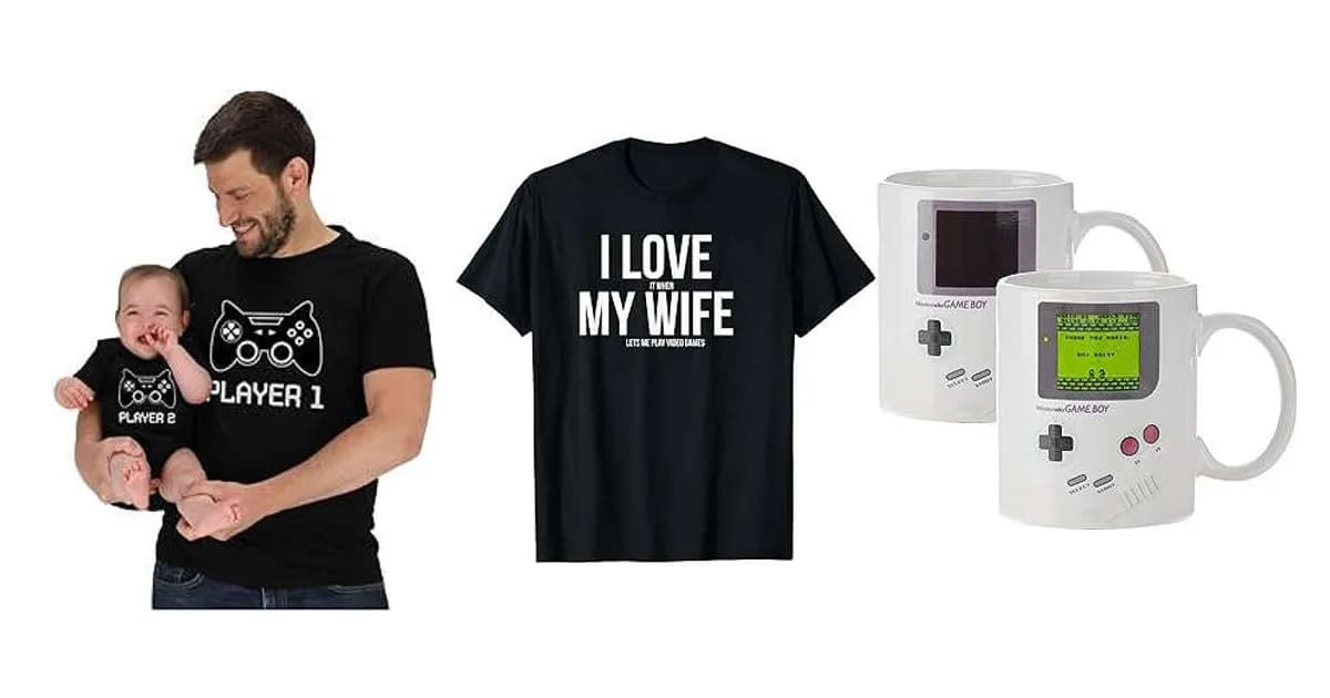 Image that represents the product page Gifts For Gamer Dads inside the category hobbies.