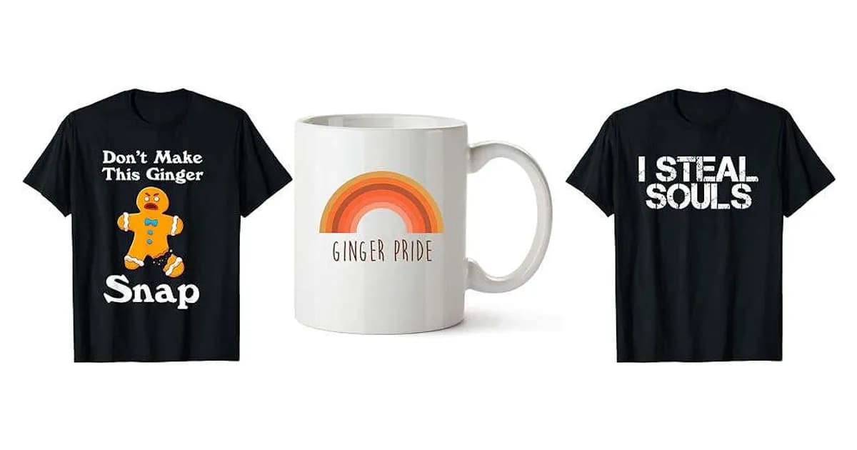 Image that represents the product page Gifts For Gingers inside the category celebrations.