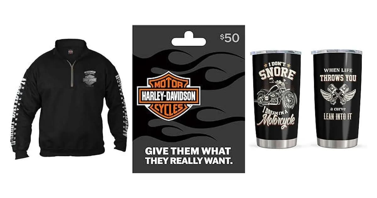 Image that represents the product page Gifts For Harley Riders inside the category hobbies.