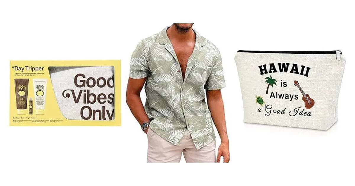 Image that represents the product page Gifts For Hawaii Trip inside the category exceptional.