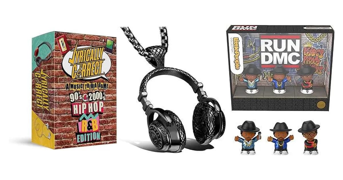 Image that represents the product page Gifts For Hip Hop Lovers inside the category music.