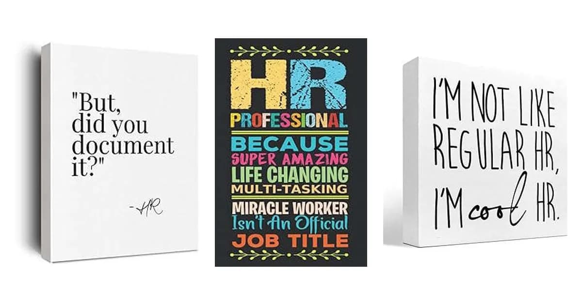 Image that represents the product page Gifts For Hr Professionals inside the category professions.
