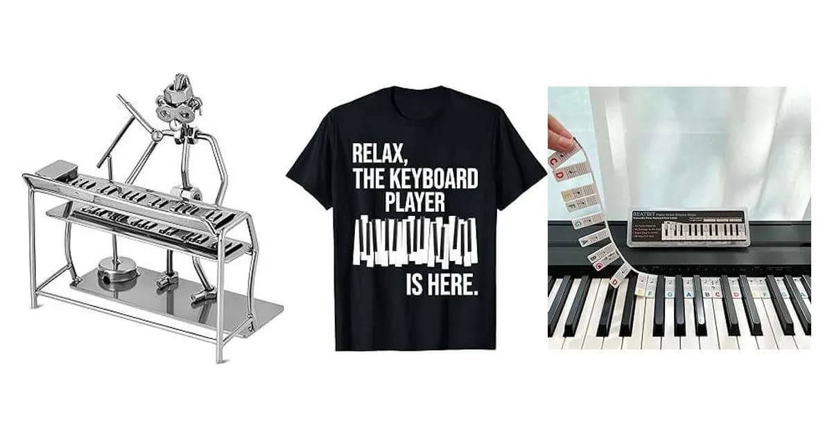 Image that represents the product page Gifts For Keyboard Players inside the category music.