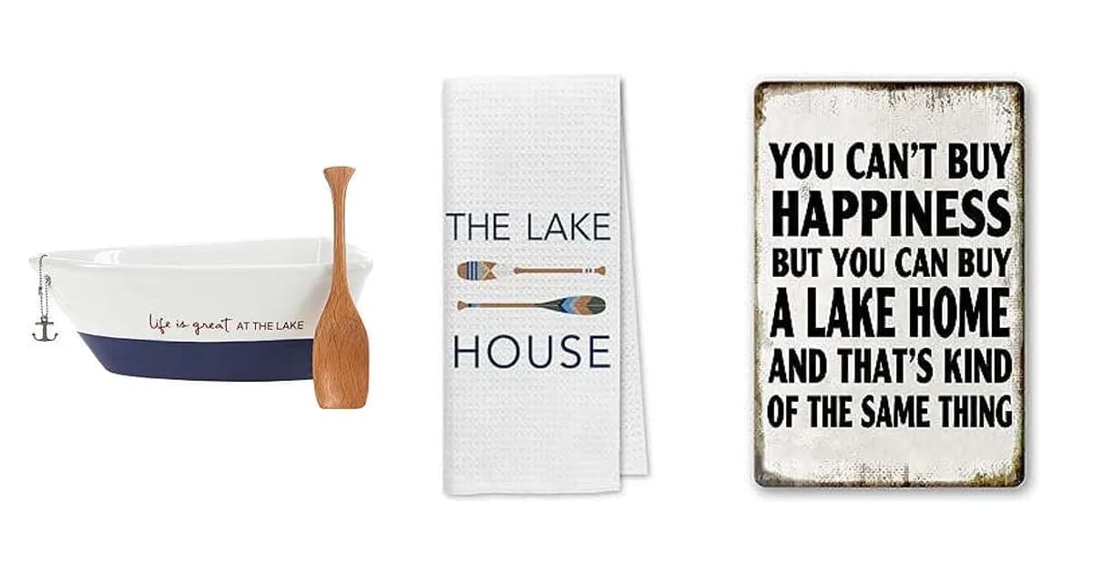 Image that represents the product page Gifts For Lake House inside the category house.