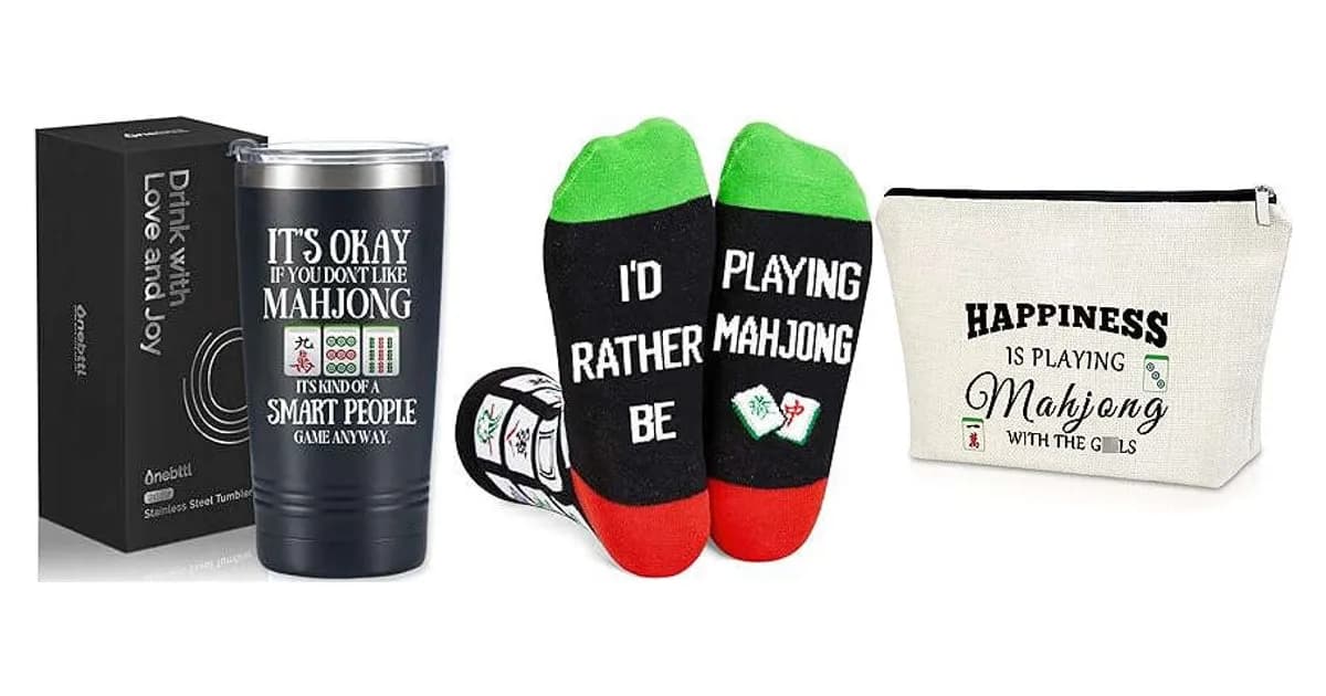 Image that represents the product page Gifts For Mahjong Lovers inside the category hobbies.