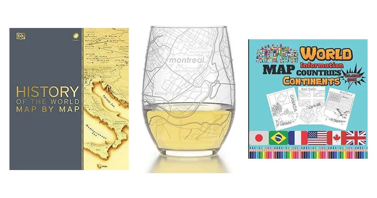 Image that represents the product page Gifts For Map Lovers inside the category hobbies.