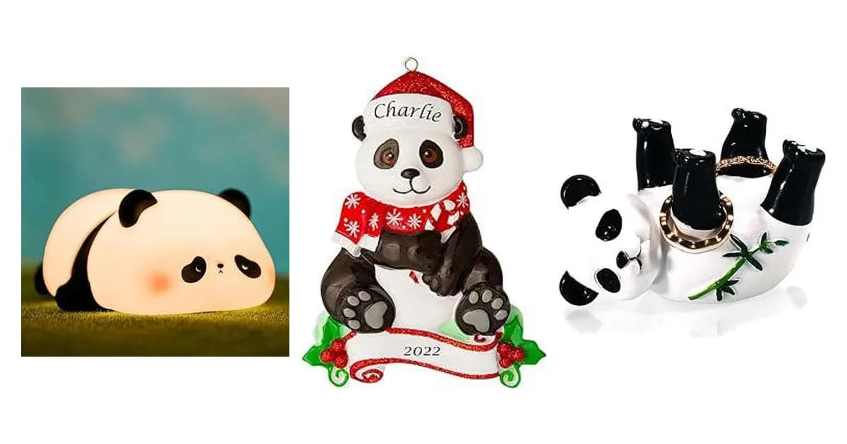 Image that represents the product page Gifts For Panda Lovers inside the category animals.