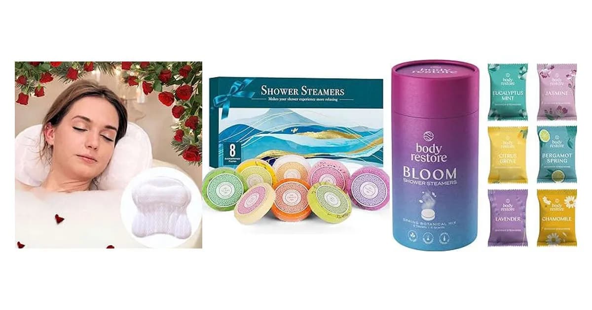 Image that represents the product page Gifts For People Who Love Baths inside the category wellbeing.