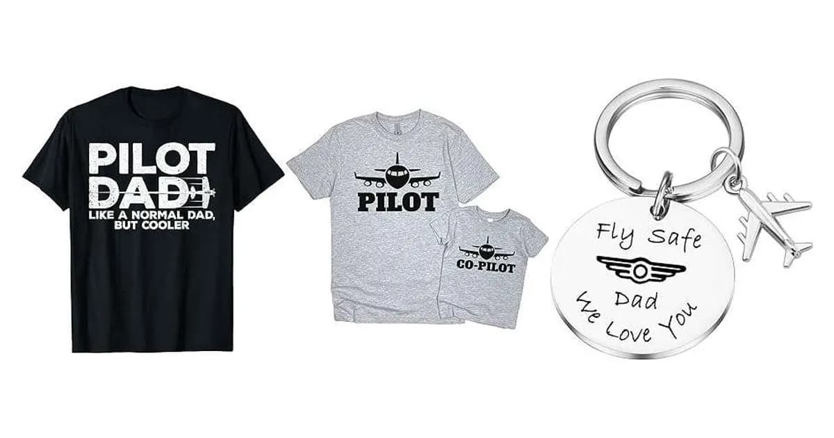 Image that represents the product page Gifts For Pilot Dads inside the category professions.