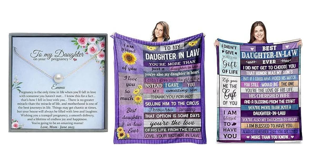 Image that represents the product page Gifts For Pregnant Daughter In Law inside the category family.