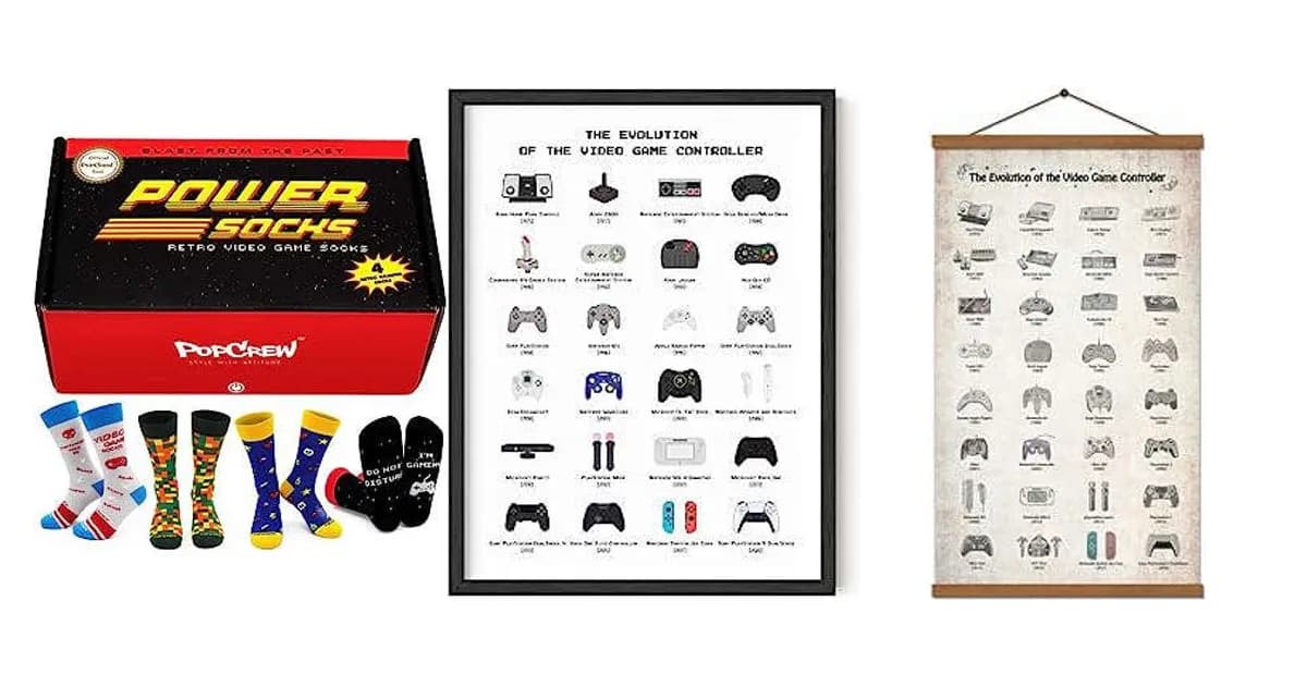 Image that represents the product page Gifts For Retro Gamers inside the category hobbies.
