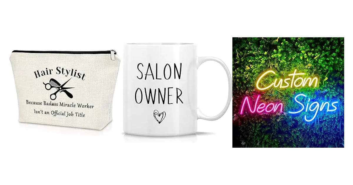 Image that represents the product page Gifts For Salon Owners inside the category professions.