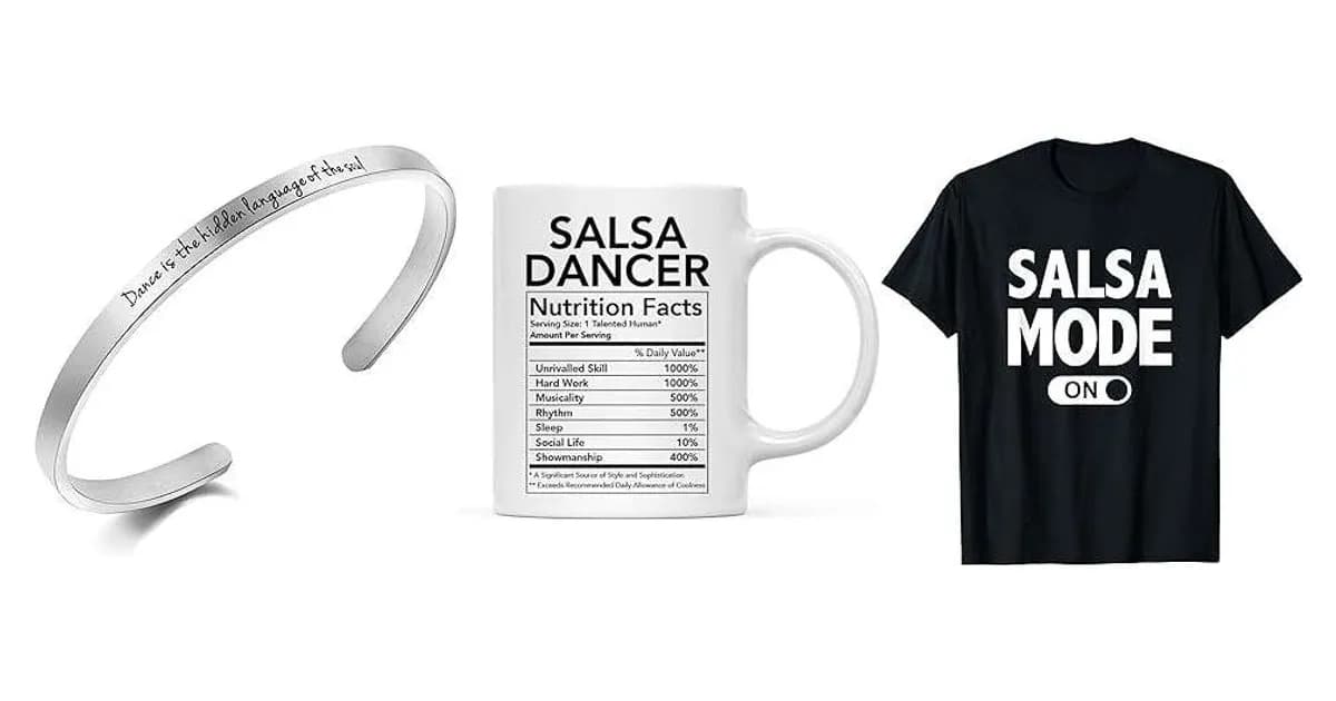 Image that represents the product page Gifts For Salsa Dancers inside the category hobbies.