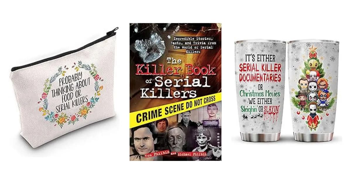 Image that represents the product page Gifts For Serial Killer Fans inside the category entertainment.