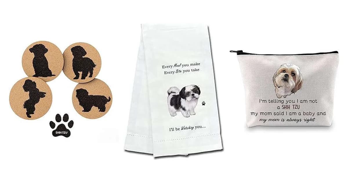 Image that represents the product page Gifts For Shih Tzu Lovers inside the category animals.