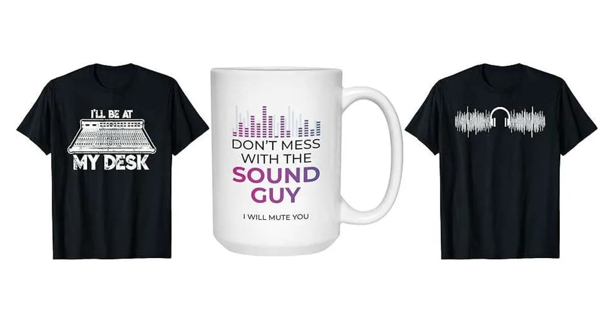 Image that represents the product page Gifts For Sound Engineers inside the category professions.