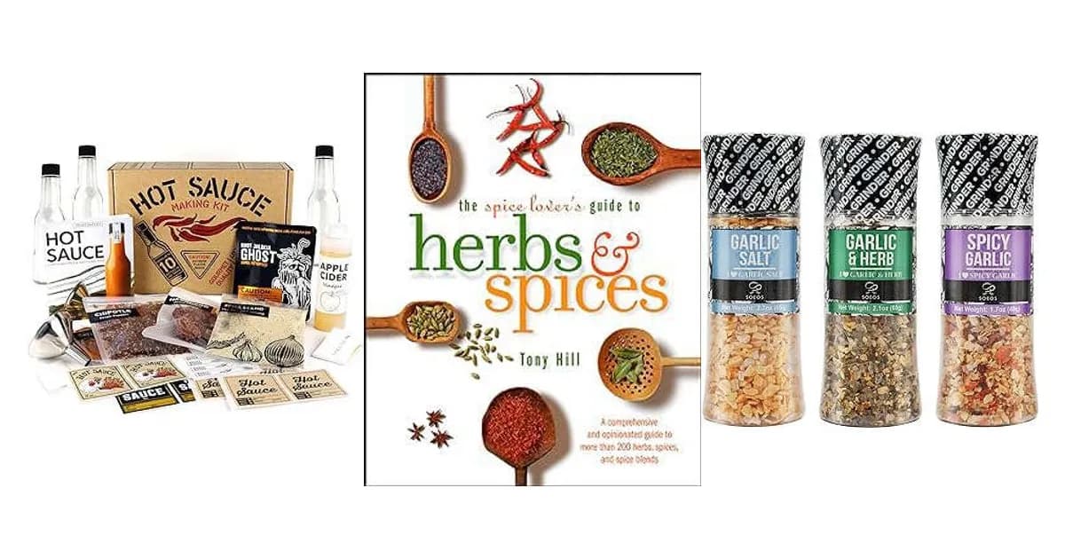 Image that represents the product page Gifts For Spice Lovers inside the category hobbies.