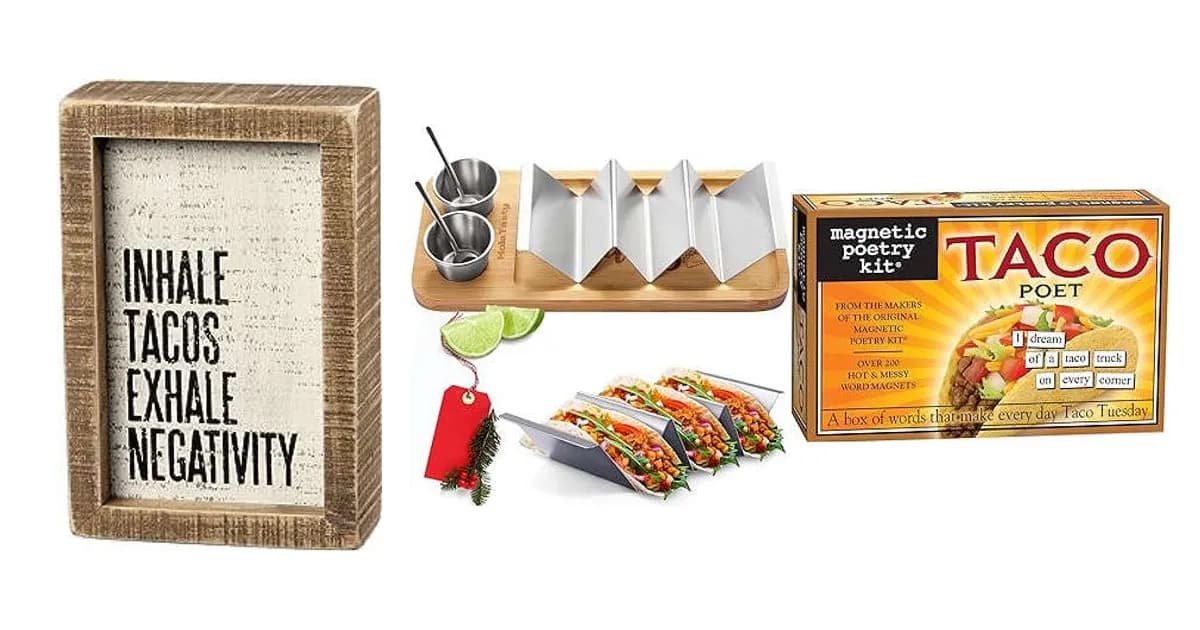 Image that represents the product page Gifts For Taco Lovers inside the category hobbies.