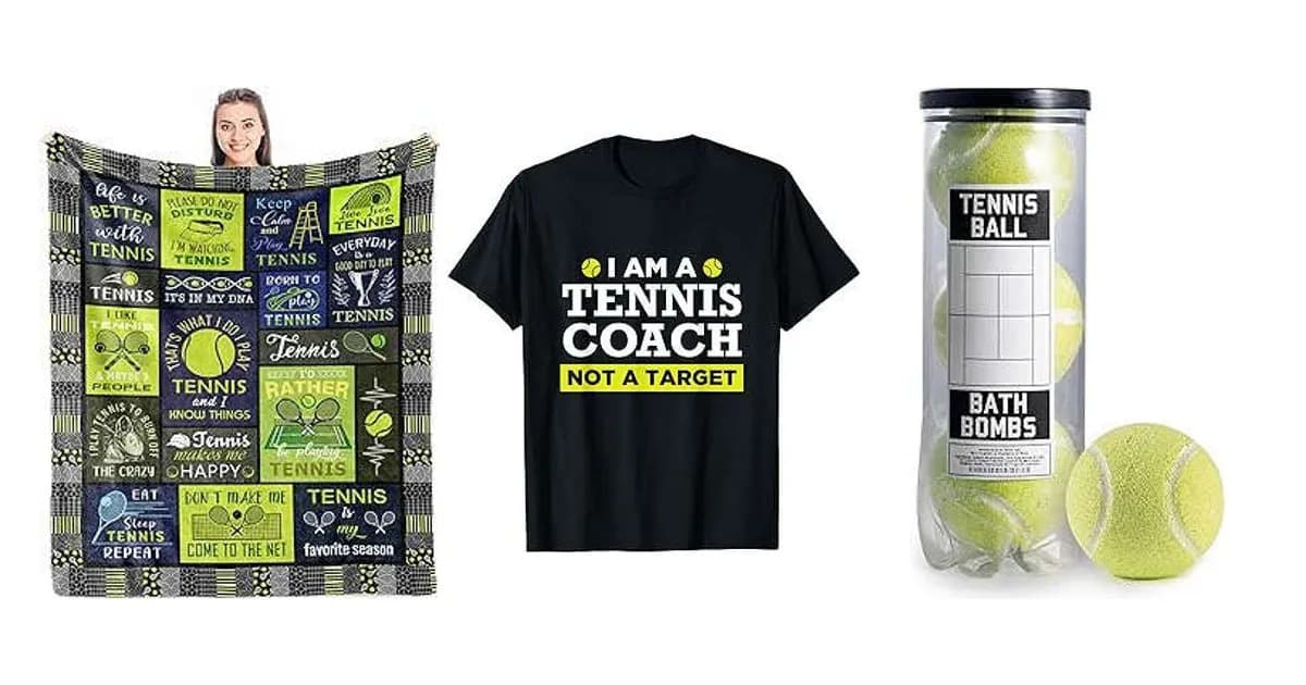 Image that represents the product page Gifts For Tennis Coach inside the category professions.