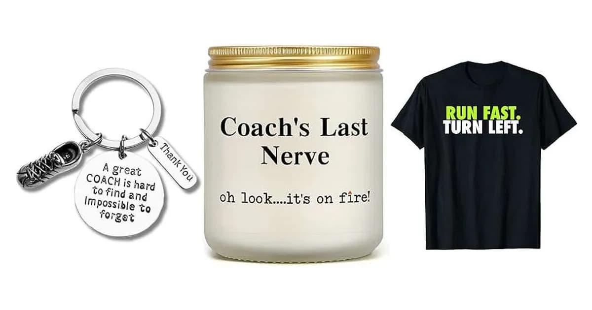Image that represents the product page Gifts For Track Coaches inside the category professions.