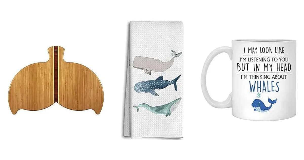 Image that represents the product page Gifts For Whale Lovers inside the category animals.