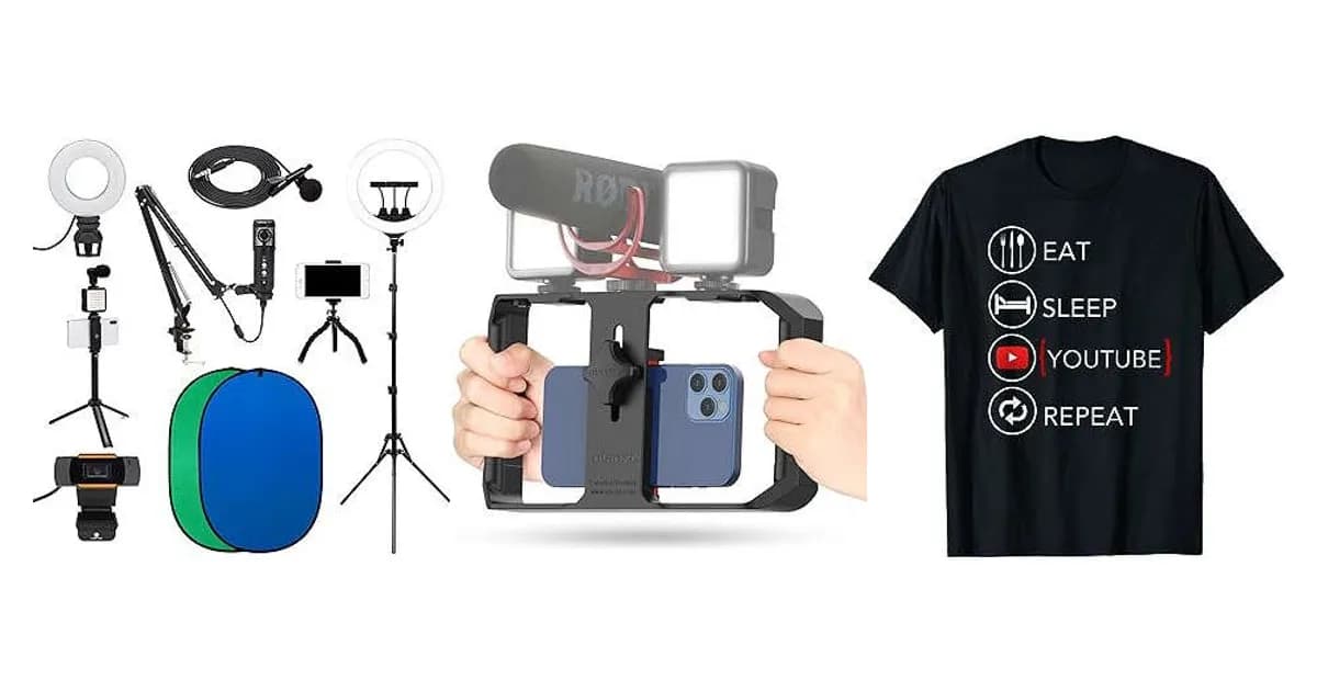 Image that represents the product page Gifts For Youtubers inside the category technology.