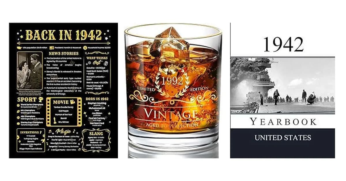 Image that represents the product page Gifts From 1942 inside the category celebrations.