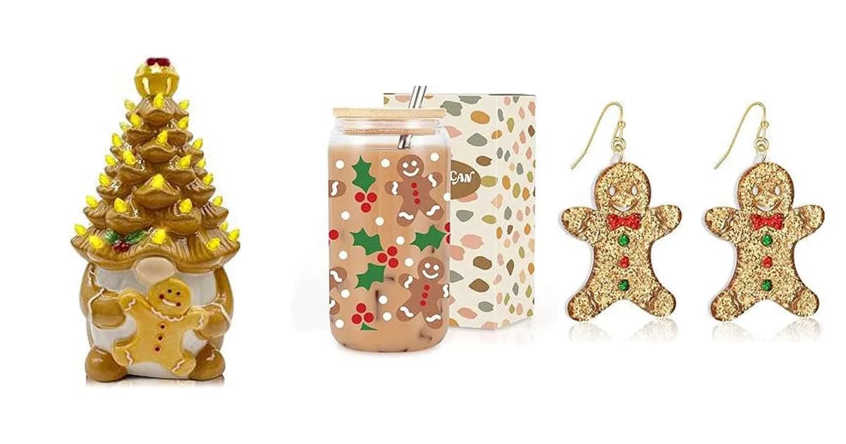 Image that represents the product page Gingerbread Gifts inside the category celebrations.