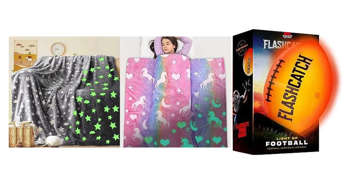 Image that represents the product page Glow In The Dark Gifts inside the category hobbies.
