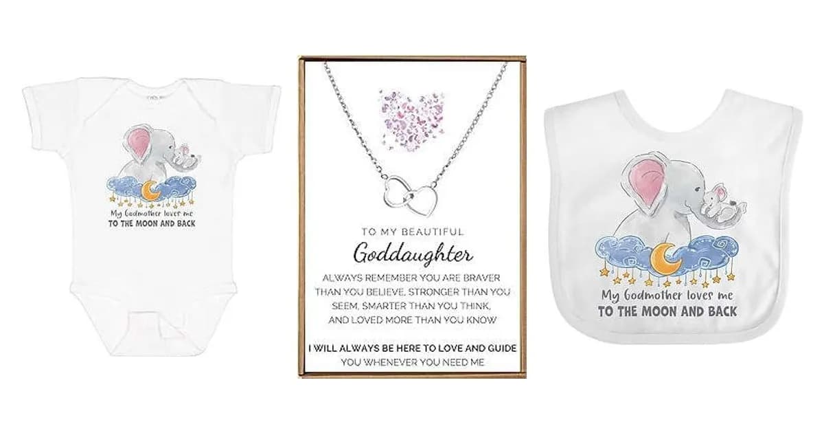 Image that represents the product page Godmother To Goddaughter Gifts inside the category occasions.