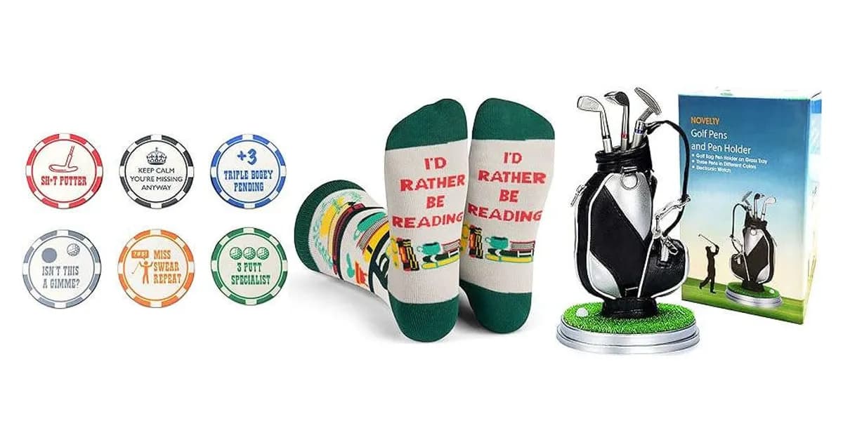 Image that represents the product page Golf Novelty Gifts inside the category hobbies.