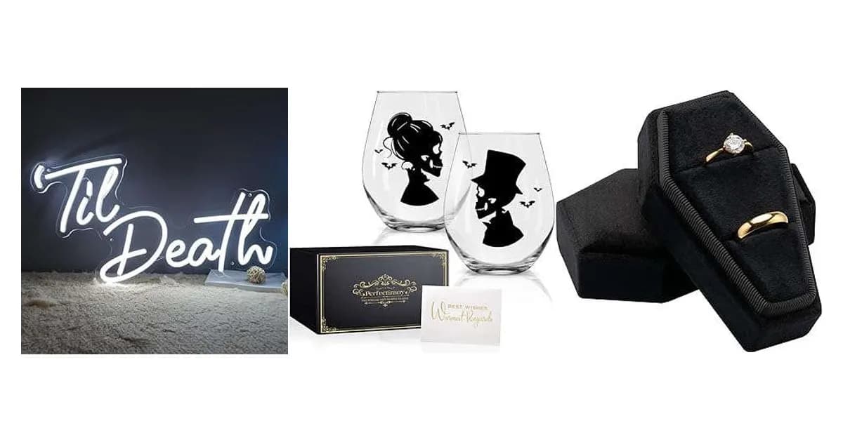 Image that represents the product page Gothic Wedding Gifts inside the category celebrations.