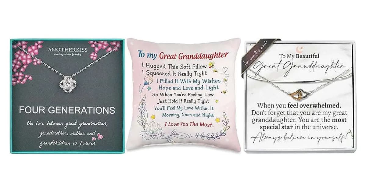 Image that represents the product page Great Granddaughter Gifts inside the category family.
