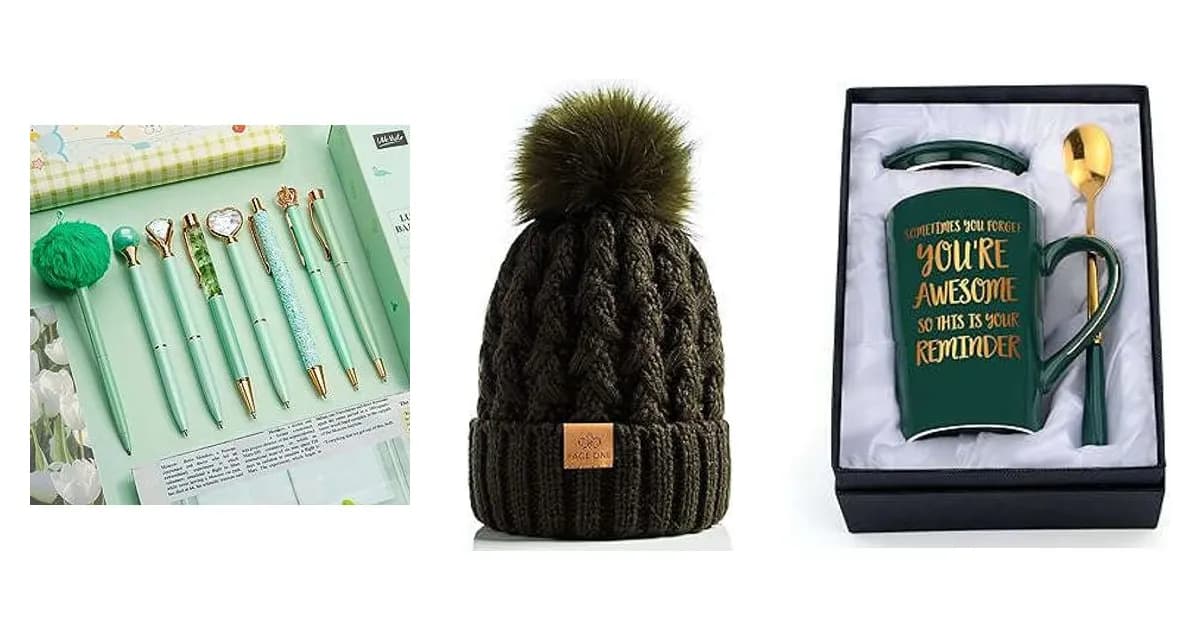 Image that represents the product page Green Colored Gifts inside the category celebrations.