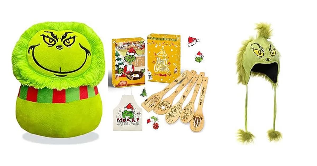 Image that represents the product page Grinch Christmas Gifts inside the category festivities.