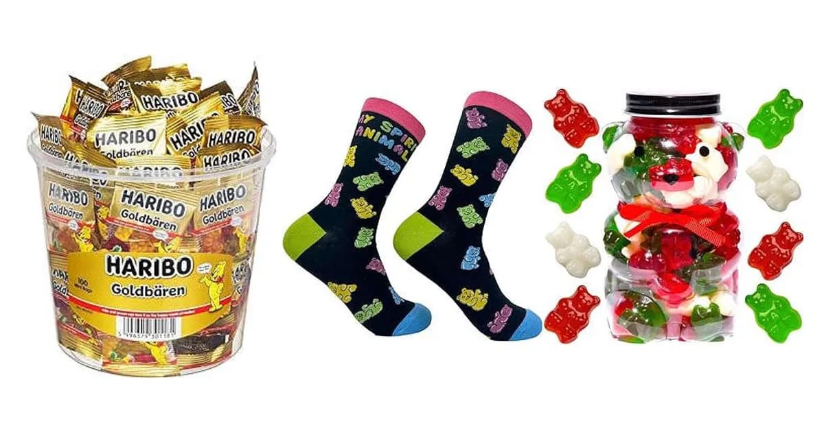 Image that represents the product page Gummy Bear Gifts inside the category celebrations.