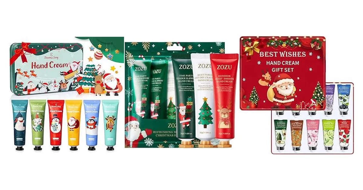 Image that represents the product page Hand Cream Christmas Gifts inside the category beauty.