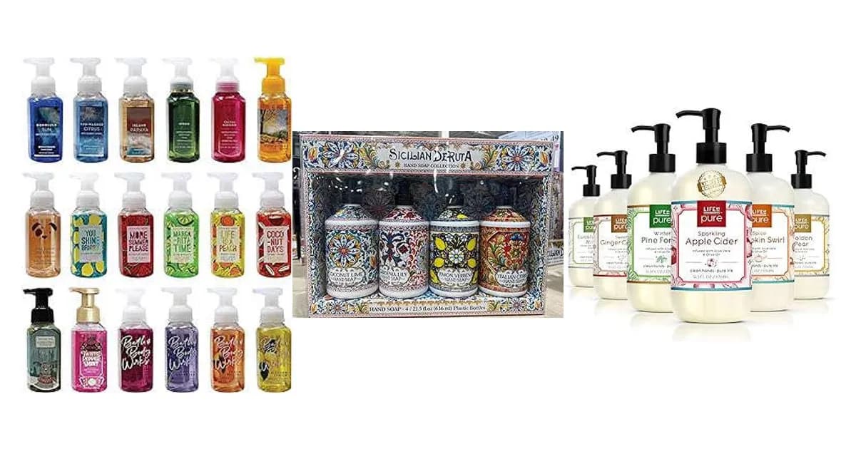 Image that represents the product page Hand Soap Gifts inside the category beauty.