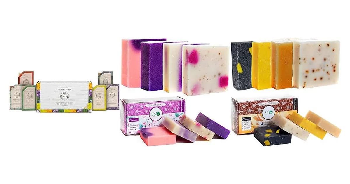 Image that represents the product page Handmade Soap Gifts inside the category beauty.
