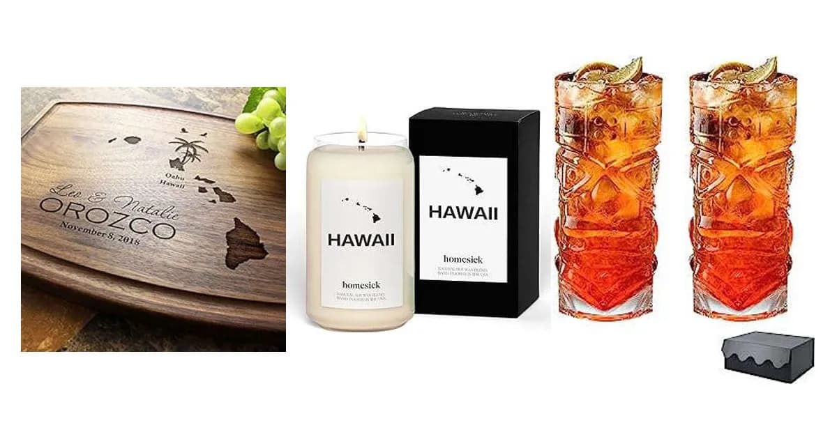 Image that represents the product page Hawaiian Wedding Gifts inside the category celebrations.