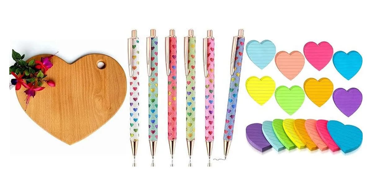 Image that represents the product page Heart Themed Gifts inside the category celebrations.