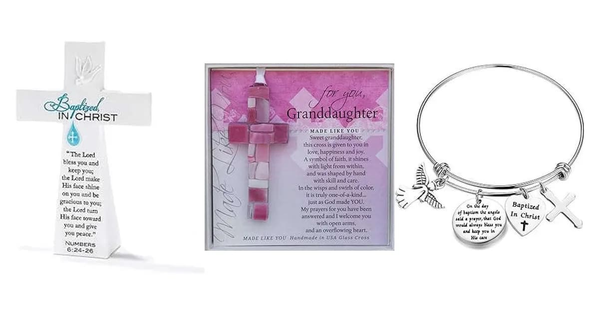 Image that represents the product page Hobby Lobby Baptism Gifts inside the category celebrations.