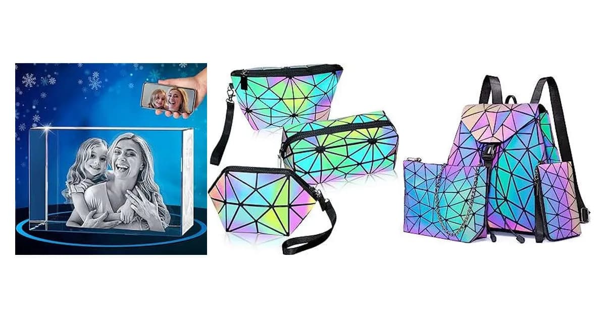 Image that represents the product page Holographic Gifts inside the category celebrations.