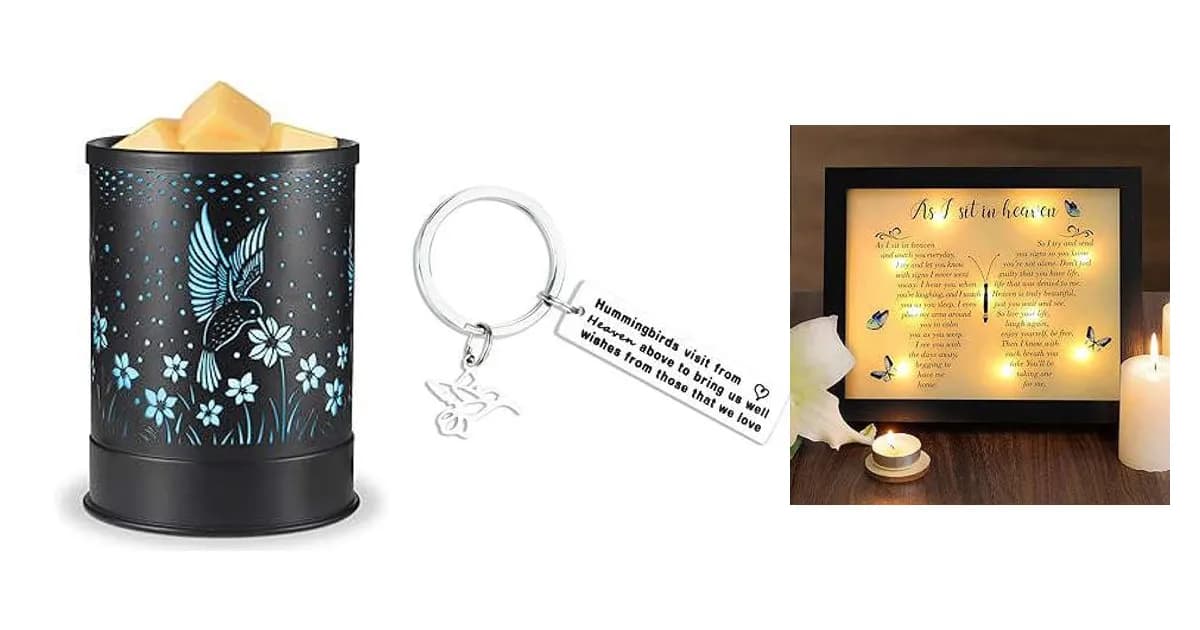 Image that represents the product page Hummingbird Gifts For Mom inside the category celebrations.