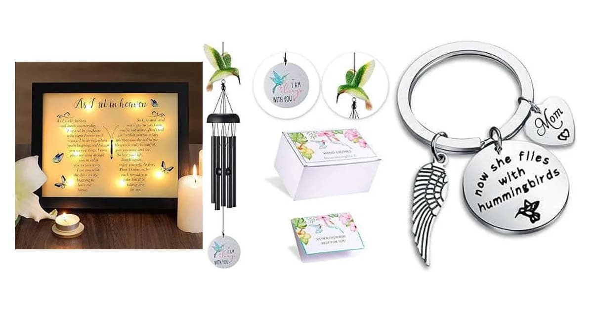 Image that represents the product page Hummingbird Memorial Gifts inside the category celebrations.