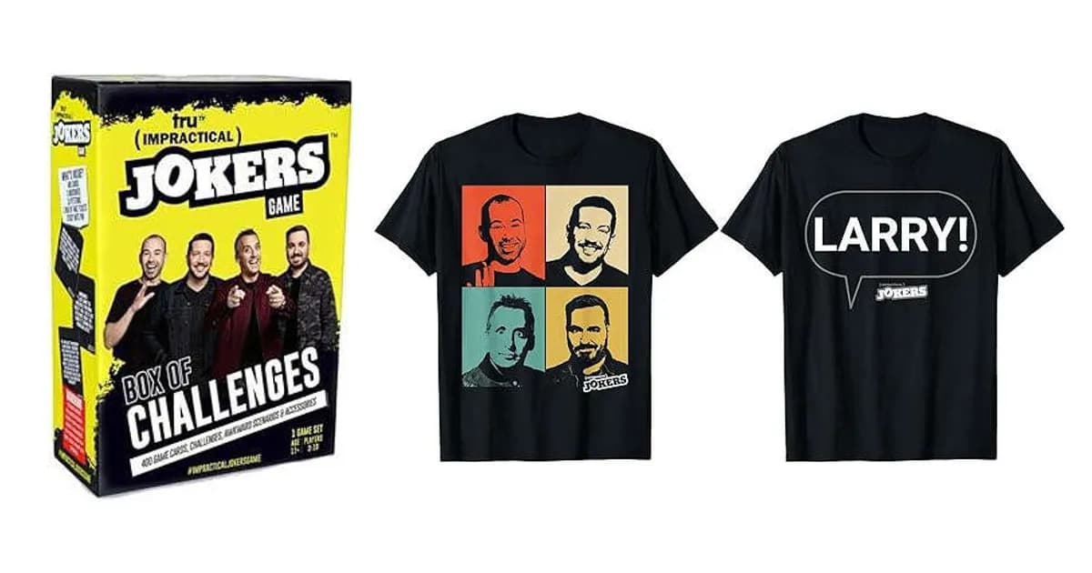 Image that represents the product page Impractical Jokers Gifts inside the category entertainment.