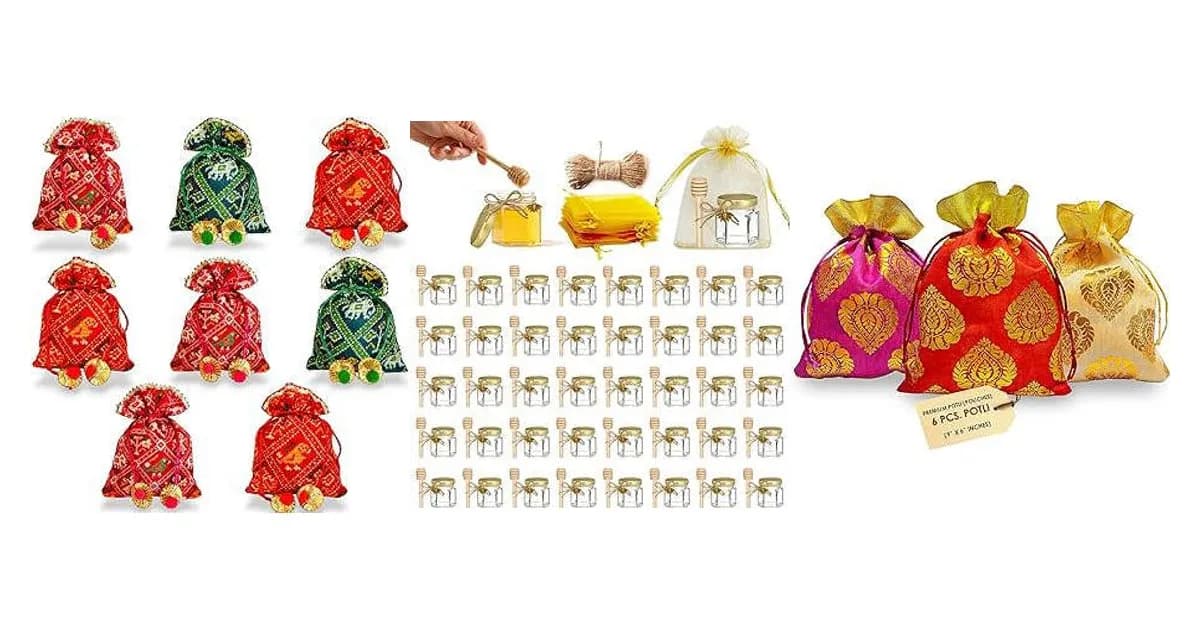 Image that represents the product page Indian Wedding Gifts For Guests inside the category festivities.