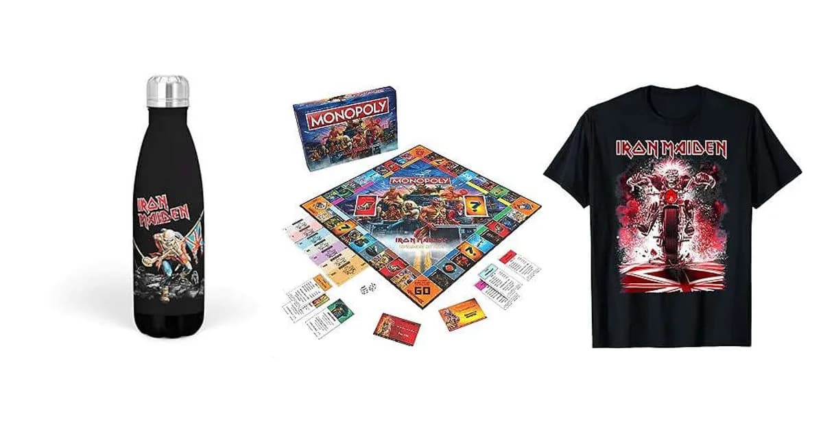 Image that represents the product page Iron Maiden Gifts inside the category music.