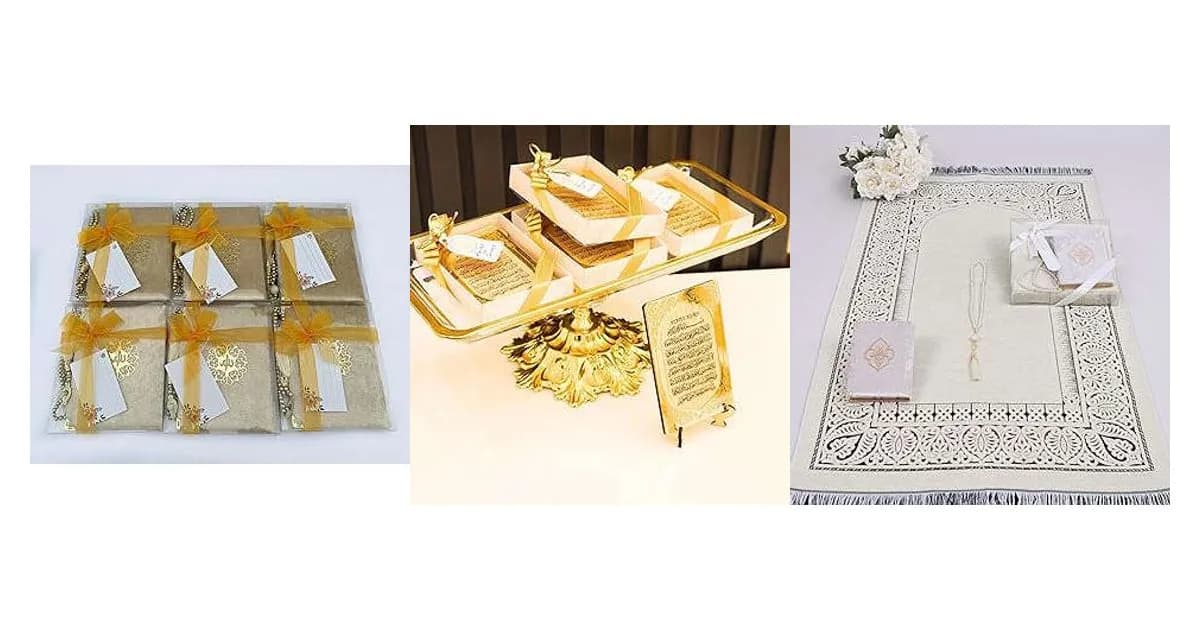 Image that represents the product page Islamic Wedding Gifts inside the category celebrations.