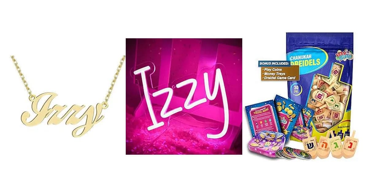Image that represents the product page Izzy'S Gifts inside the category celebrations.